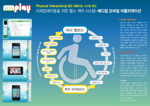 지체장애아동을 위한 헬스 케어 시스템 - 재활 모바일 게임